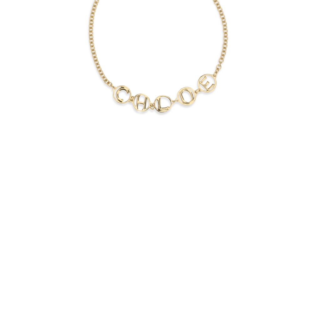Chloé Gold Brass Necklace