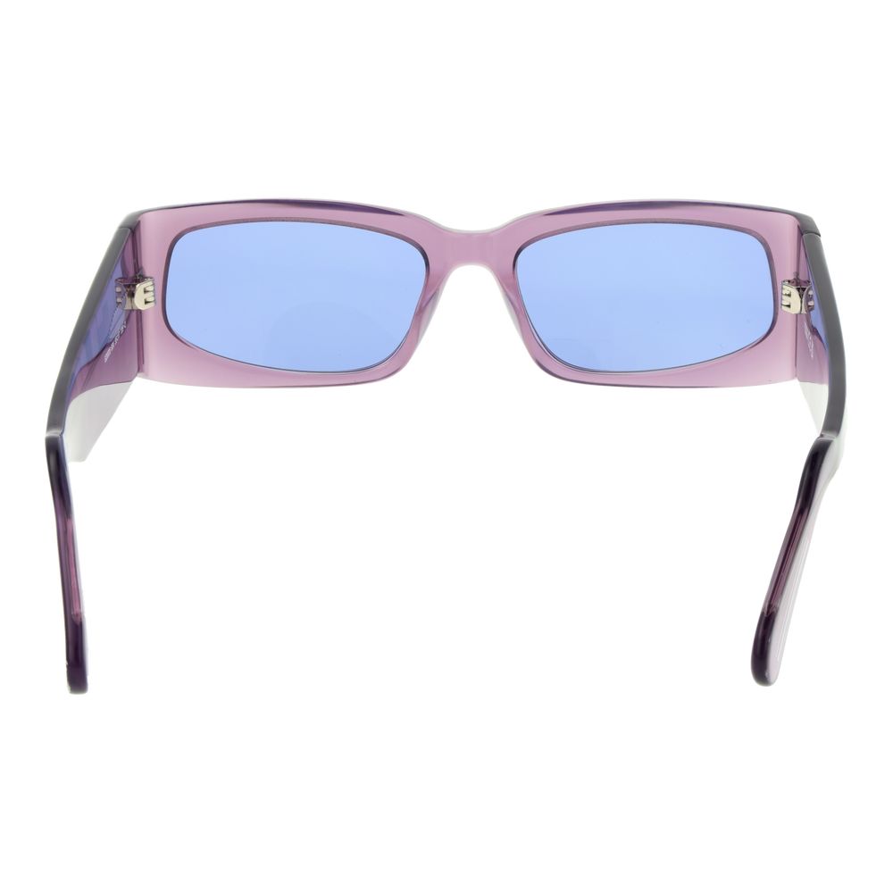 GCDS Purple Acetate Sunglasses