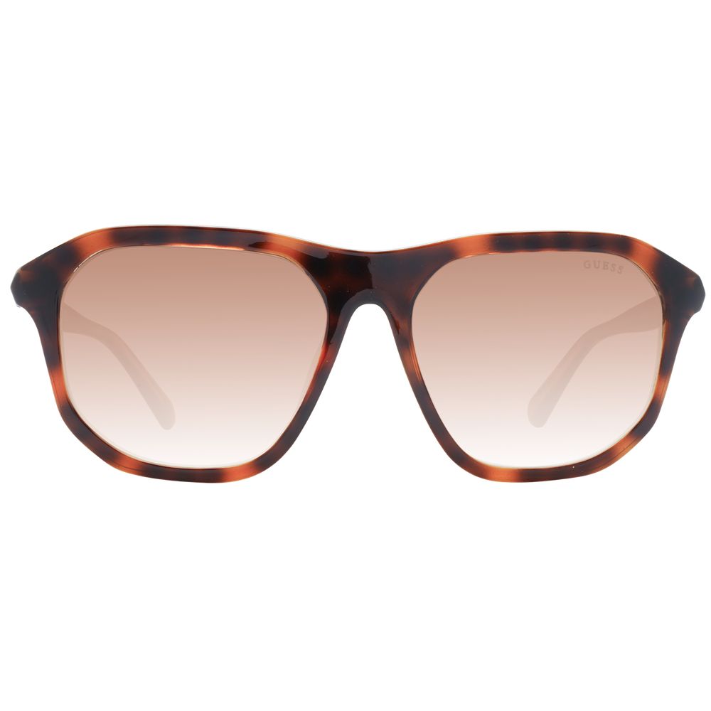 Guess Brown Plastic Sunglasses