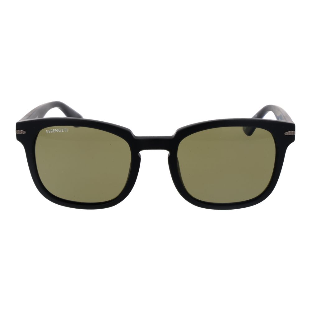 Serengeti Black Acetate Sunglasses
