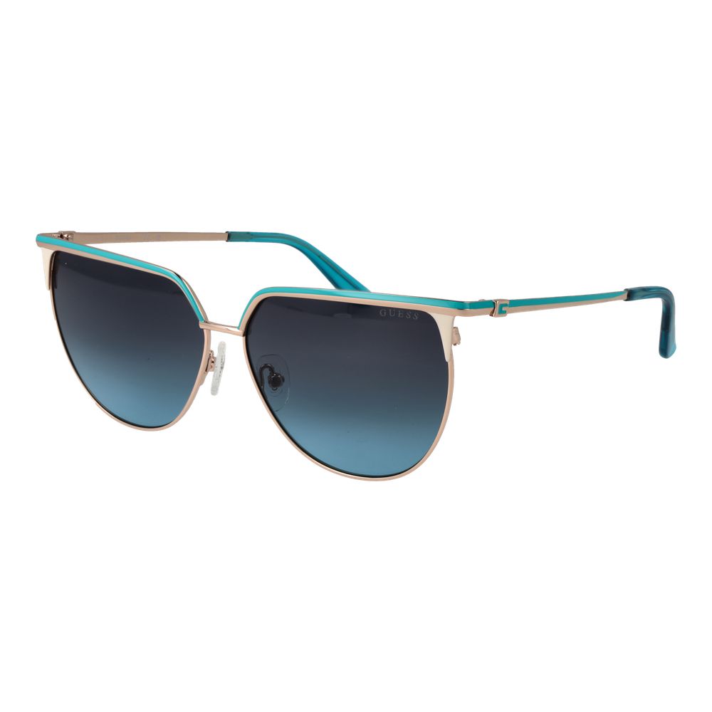 Guess Gold Metal Sunglasses