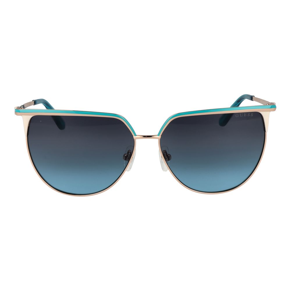 Guess Gold Metal Sunglasses
