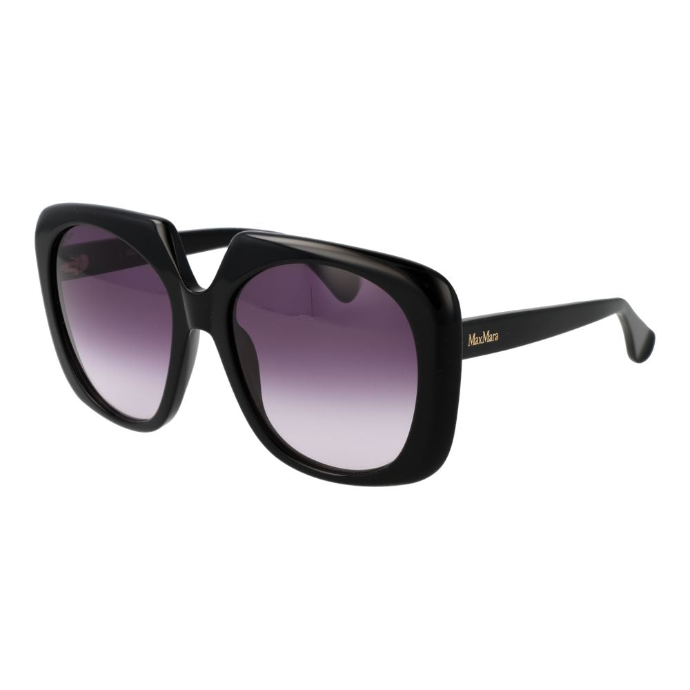 Max Mara Black Plastic Sunglasses