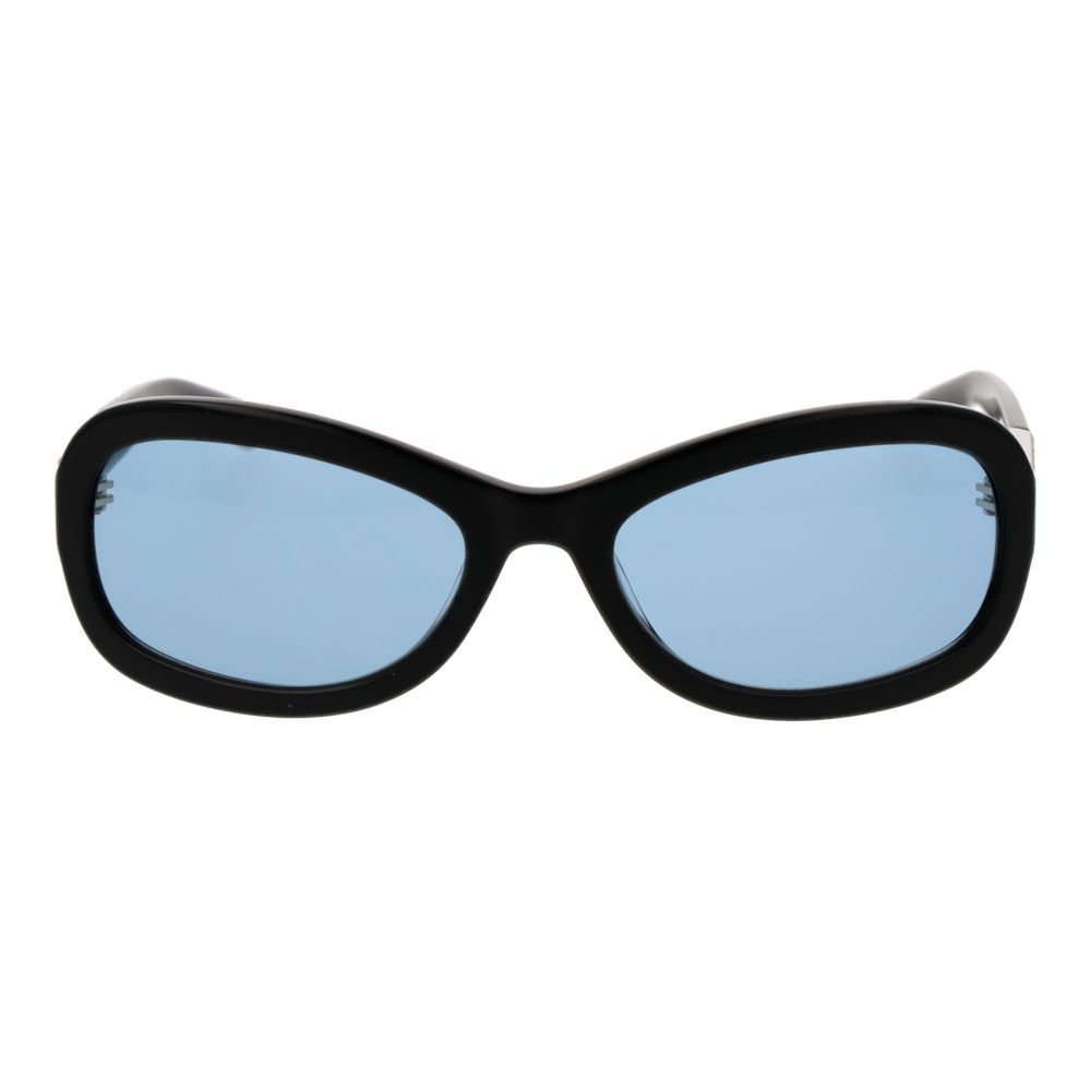 GCDS Black Acetate Sunglasses