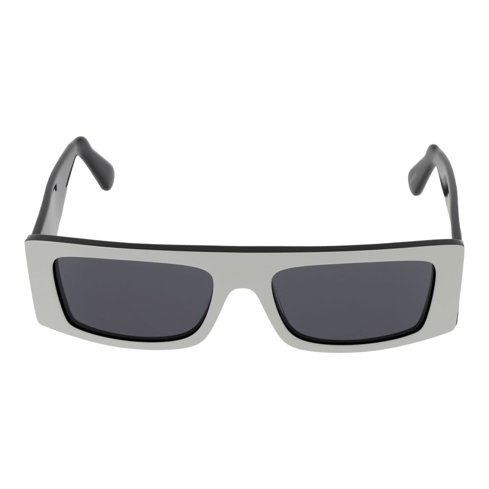 GCDS White Plastic Sunglasses