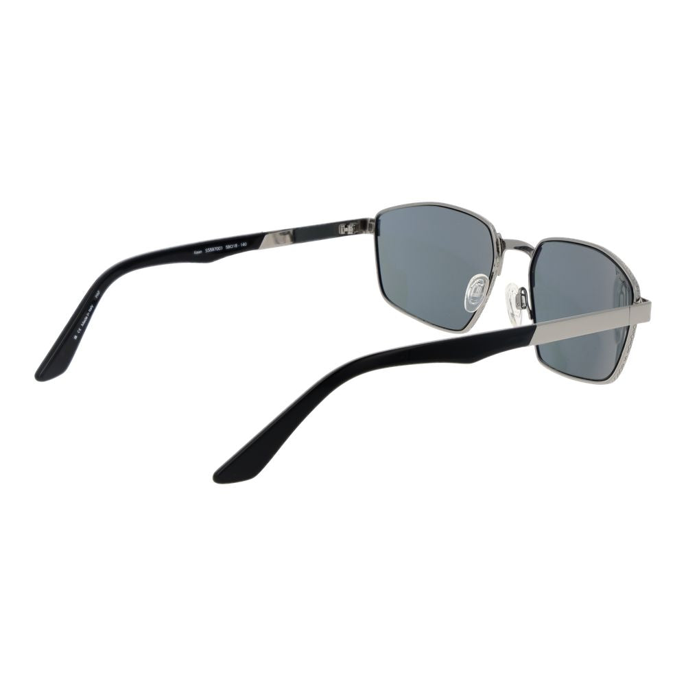 Serengeti Gray Metal Sunglasses