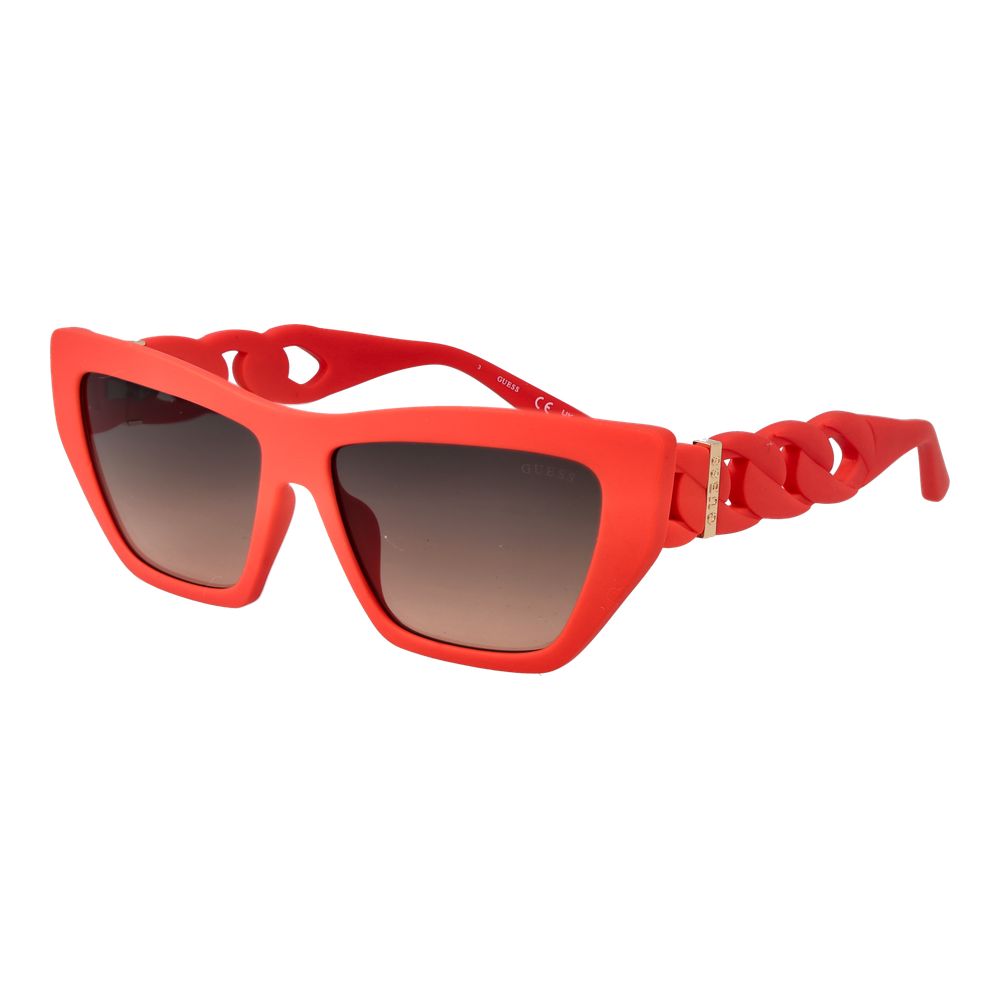Guess Red Plastic Sunglasses